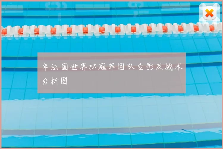 年法国世界杯冠军团队合影及战术分析图