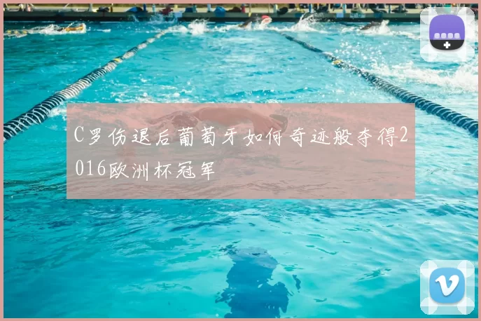 C罗伤退后葡萄牙如何奇迹般夺得2016欧洲杯冠军